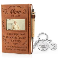 Memorial Gifts for Loss of Mom, Letters to My Mother in Heaven Grief Journal ...