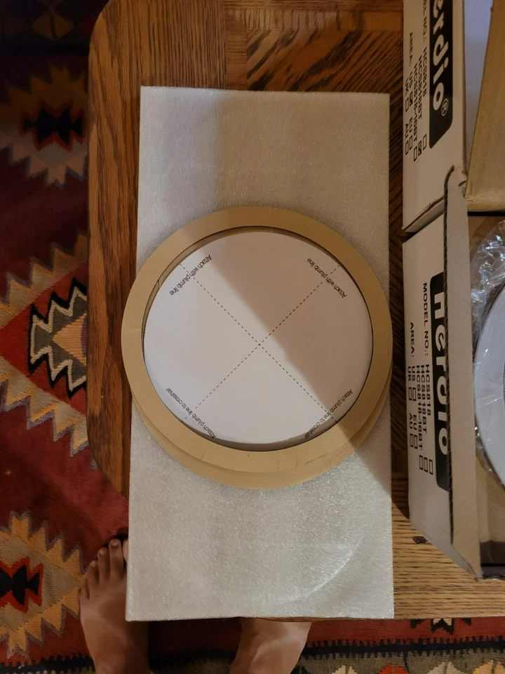 Herdio 6.5" 2-Way Full Range Stereo High-Performance In-Wall/In-Ceiling Speakers - image 3 of 4