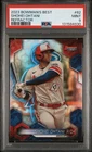 2023 SHOHEI OHTANI BOWMANS BEST #62 REFRACTOR PSA 9 MINT LA DODGERS