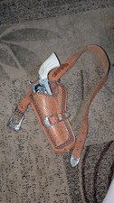 Vintage Pony Boy Cap Gun Functional with Excellent Realistic Mint holster