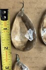 Two Piece VTG Lot Of 20 Clear Teardrop 2” Faceted Glass Crystal Prisms — photo 6