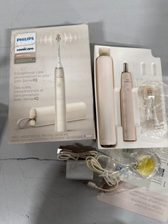 Cepillo de dientes eléctrico Philips Sonicare 9900 Prestige Champagne