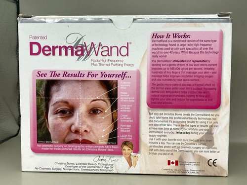 DermaWand Radio High Frequency Beauty Treatment - Wand Anti-Aging Device SEE* - Picture 4 of 15