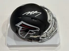 Michael Vick Signed Atlanta Falcons Speed Mini Helmet Schwartz