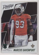 2018 Panini Prestige Rookie Xtra Points Green Marcus Davenport #228 6e9