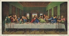 Foto de prensa Famosa pintura de "La Última Cena" - lra39424