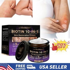 Biotin 10-in-1 Skin Restoration Cream, 2026 New Skin Treatment Cream US STOCK