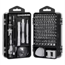115 In1 Precision Screwdriver Kit, Includes Magnetic Tips, Ideal for Electronics