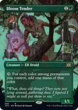 MTG English Bloom Tender (Borderless) NM Normal Double Masters 2022