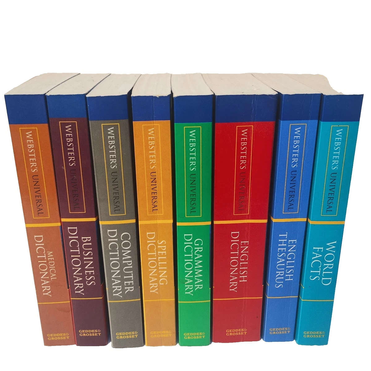 Webster's Universal Pocket Reference Books x8 Business Medical Dictionary Facts