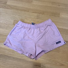 Patagonia "Baggies" Kids Nylon Shorts -pink Lavender  Beach Youth Small Hiking