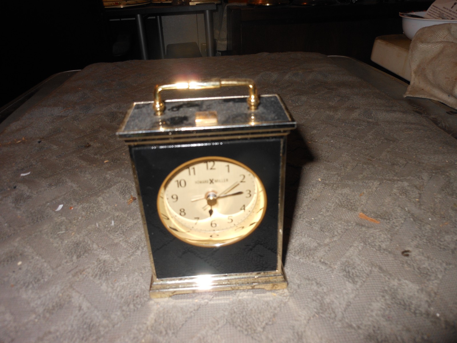 Howard Miller Alarm Clock 621-244 In Box Tested Functioning. Unused.
