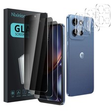 3 Pack Privacy Screen  Camera Protector for Motorola Moto G 5G 2025