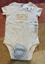 Carter’s Unisex 12M “Mommy’s First Mother’s Day” Shirt