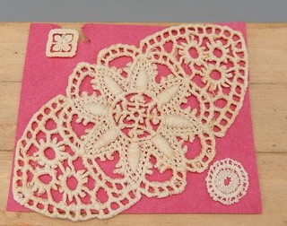 Vintage OOAK Antique Doilies Doily Artisan Dollhouse Miniature 1:12