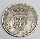 Photo of a 1957 Elizabeth II Shilling from an eBay listing that sold on Jun 19, 2026