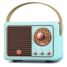 J-999 Retro Bluetooth Speaker,Vintage Decor,Christmas Decor,Mini Wireless Blu...