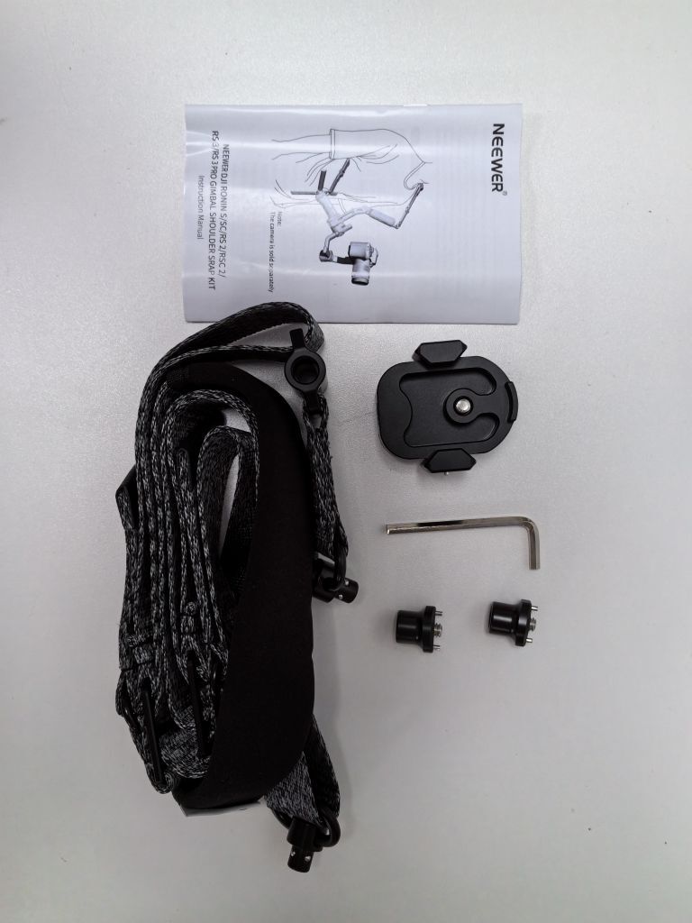 NEEWER RS3 RS2 Gimbal Shoulder Strap Kit,Weight Reducing Soft Padding