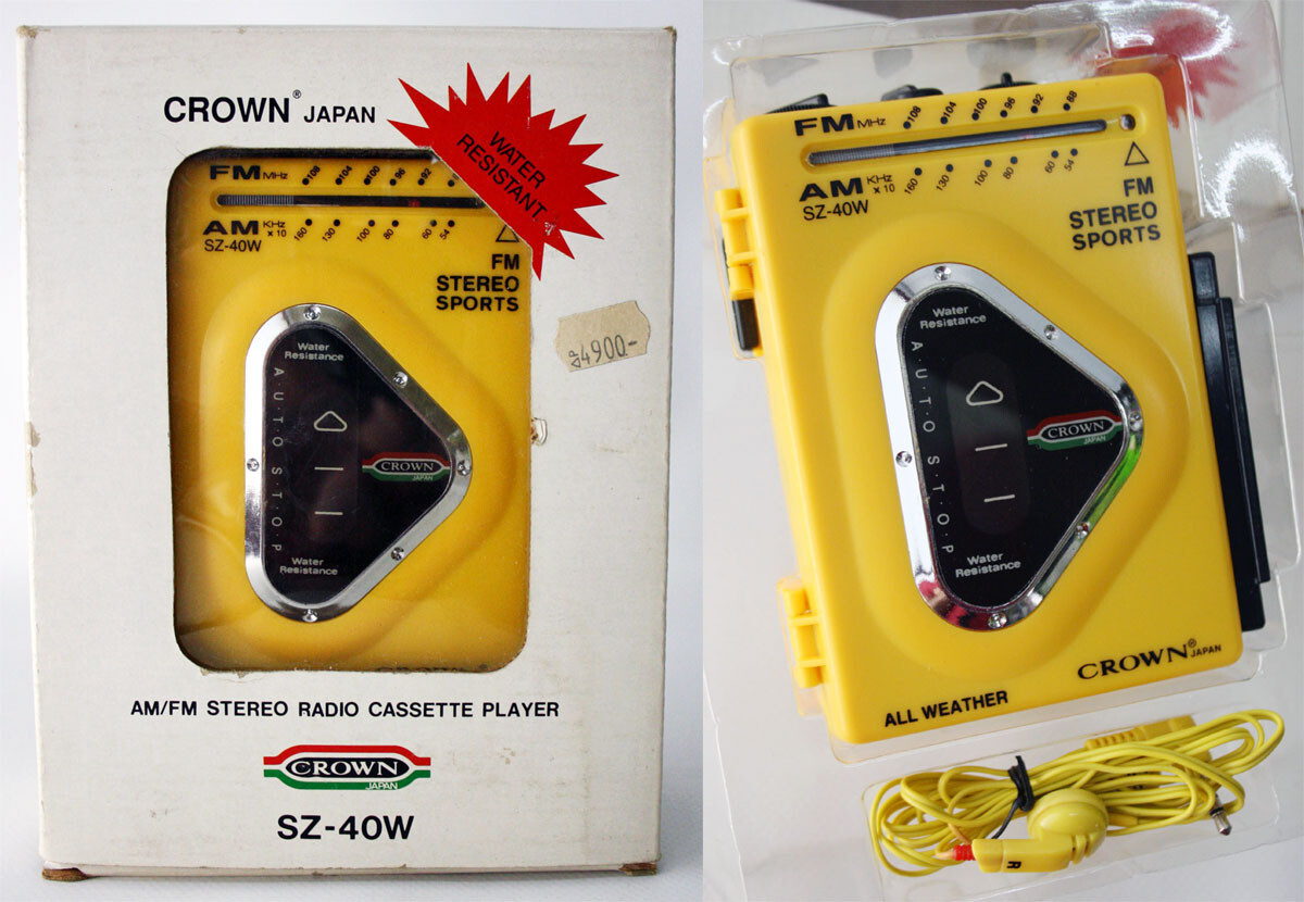 Radio Cassette Walkman KOSAGAÏ SRP-750 – Vintage Années 90, Fonctionne, Noir
