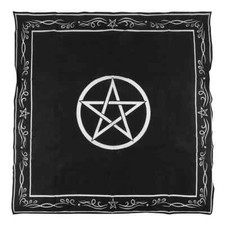Large Pentagram Altar Cloth Cotton Wicca Occult Sacred Shrine 94cm x 94cm