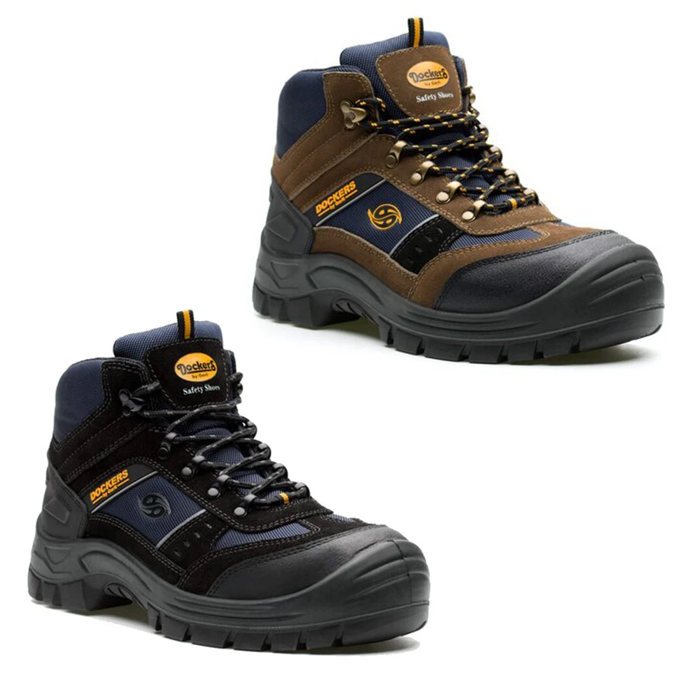 Dockers by Gerli Sicherheitsschuhe Giga High S3 ESD Arbeitsschuhe Arbeitsstiefel