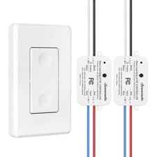 DEWENWILS Wireless Remote Control Wall Light Switch for Ceiling Lights 30M Range