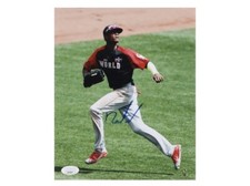 Raimel Tapia Signed Team World 8x10 Photo (JSA)