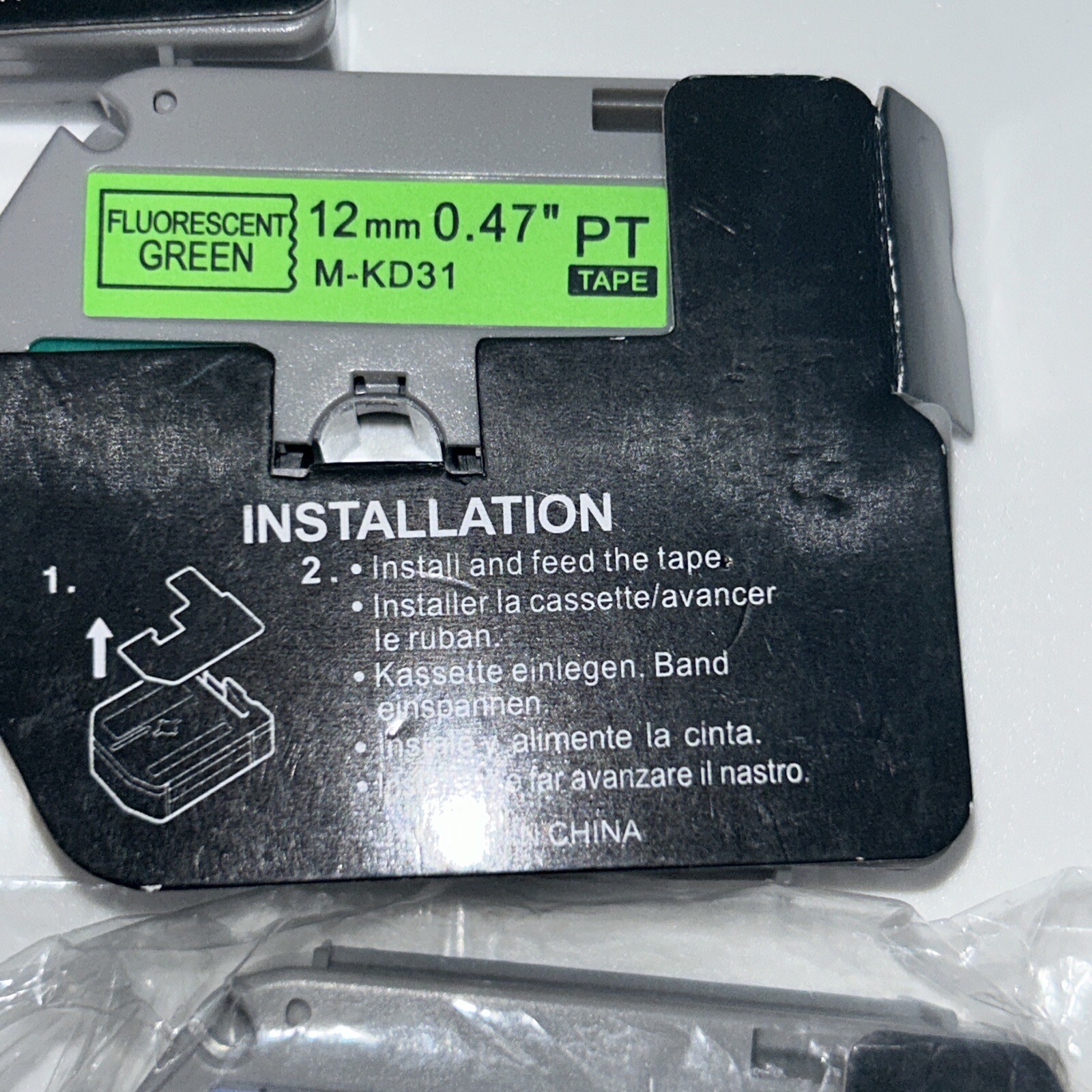 Brother Label Tape M231 MK231 MK231 12mm Ptouch M Tape Label Maker PT