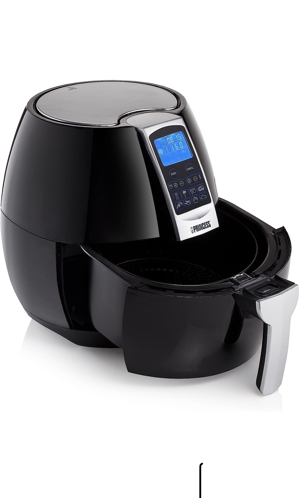 Was Heißt Mode Auf Deutsch Princess+182020+Digital+Aerofryer+XL+Hei%C3%9Fluftfritteuse+-+Schwarz