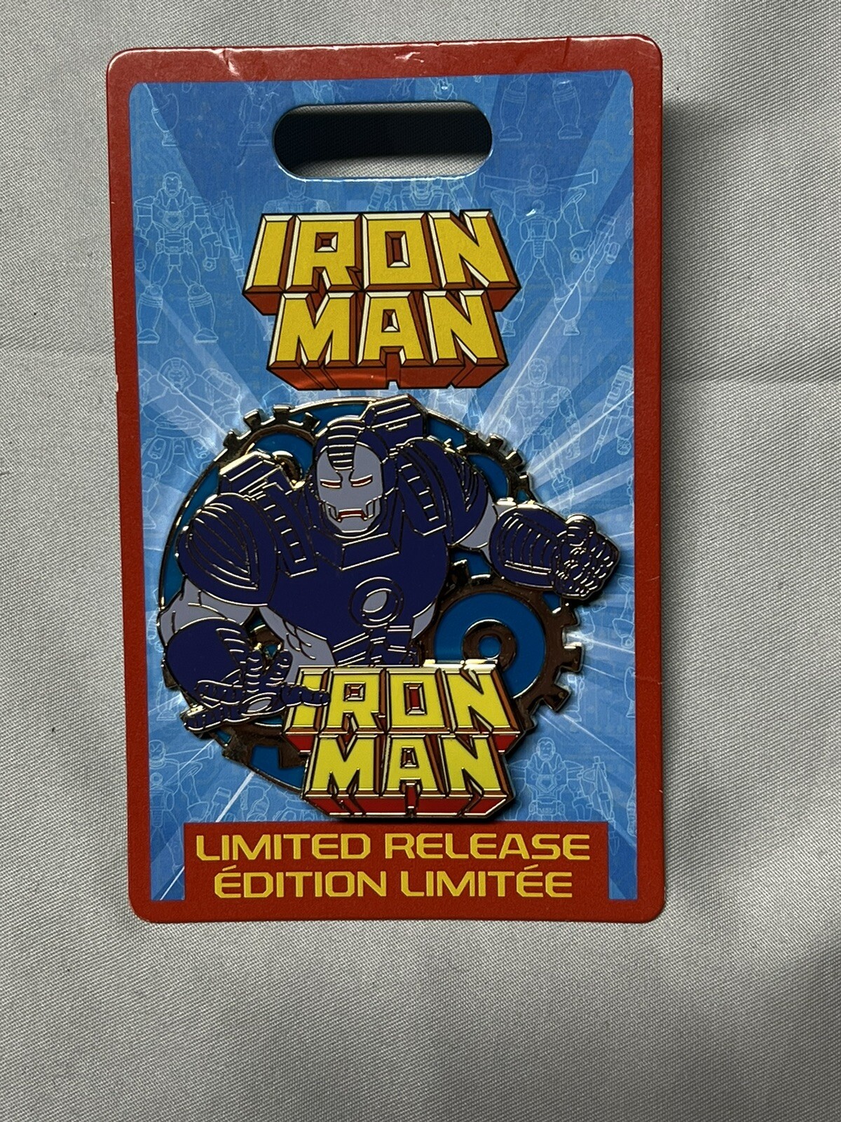 2023 Disney Parks Marvel Classic Iron Man War Machine Limited Release Pin
