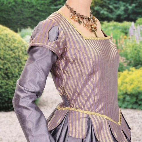 Venetian Renaissance Carnival Dress - Picture 2 of 2