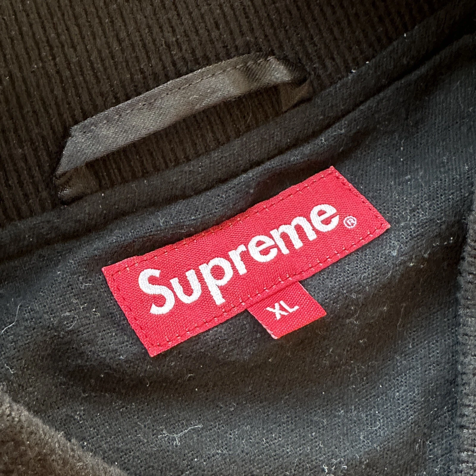 Giacca con cappuccio 100% autentica Supreme Trasher FW21 SCATOLA logo XL maglietta da skateboard