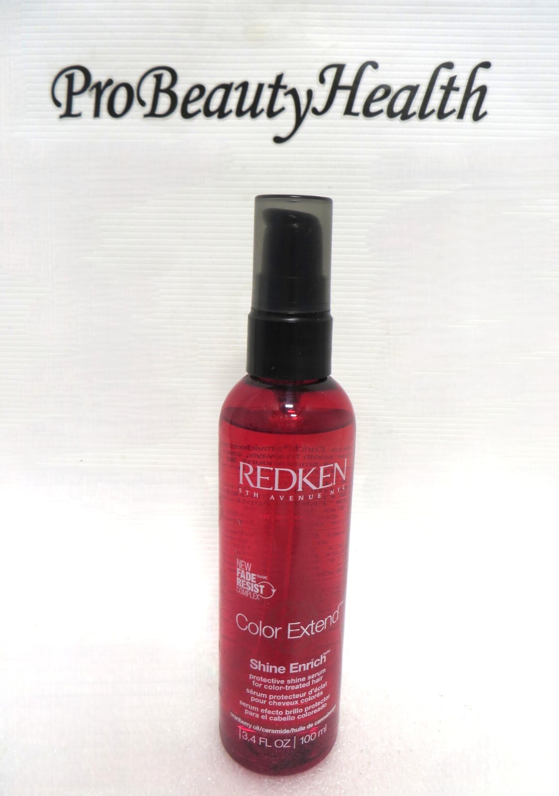 Extend Shine Enrich Protective Shine Serum 3.4 Oz