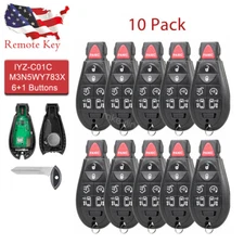 LOT10 For 2008-2016 Dodge Grand Caravan Chrysler Town Country Remote Car Key Fob