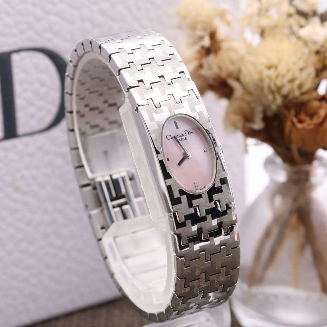 さ*ん様 Dior レディース腕時計　D70-100 Christian Dior D70-100 Watch 15mm Pink Dial Quartz Ladies