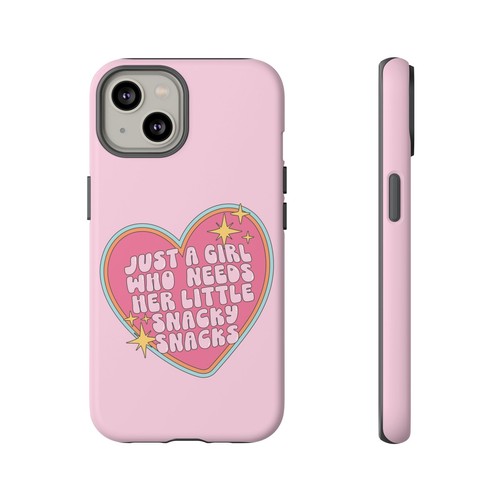 Cute Phone Case for Snack Lovers, Just a Girl Who Needs Her Little Snacky - 第 2/45 張圖片