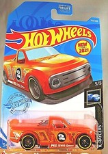 2021 Hot Wheels 160 X-raycers 55 Draftnator Orange Wblack Dd8 Sp Yellow Rims