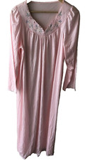NWT Vintage VNTG Women's Shadowline Cuddlemere Modest Long Nightgown sz Medium M