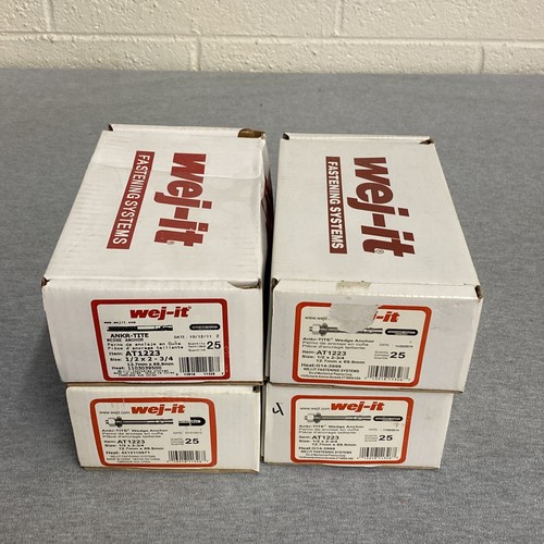 Wej-it Ankr-TITE Wedge Anchor 1/2" x 2-3/4" AT1223 (100ct)