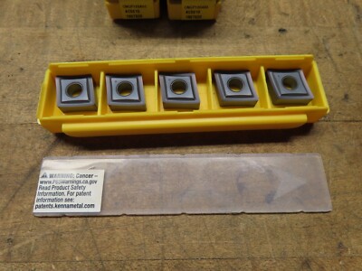 5 NEW Kennametal CNGP432 CNGP120408 KC5010 ANSI/ISO turning inserts