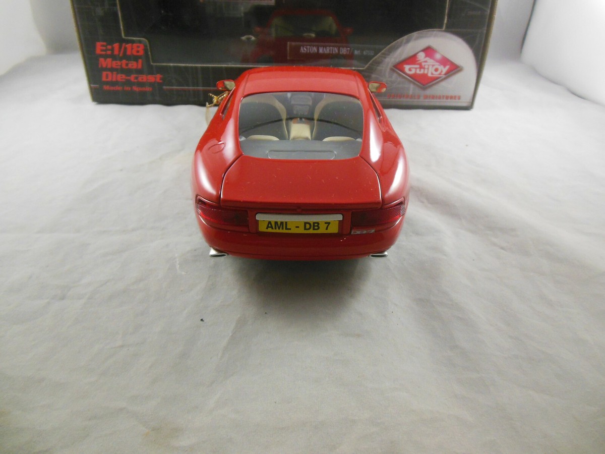 Guiloy 67532 Aston Martin DB7 In Red 1:18 Scale 