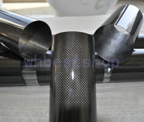 3K Carbon Fiber Tube 5 8 10 12 16 18 22 28 30 32 34 40 44 46 48 50 60 64 x 500mm - Picture 2 of 8
