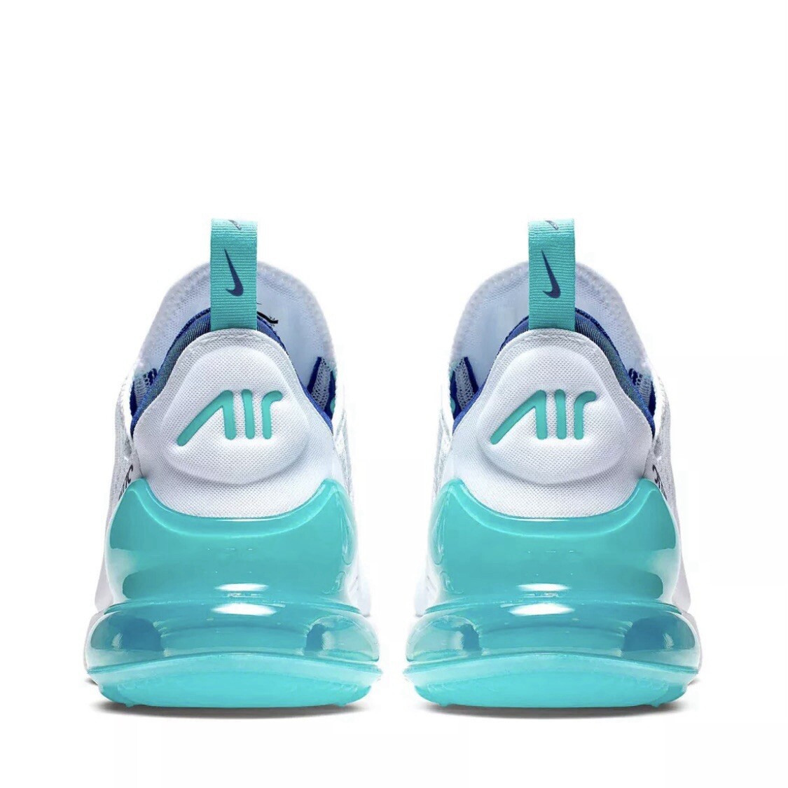 nike air max 270 white hyper jade deep royal blue