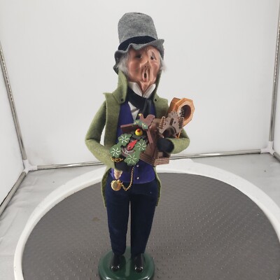 Byers Choice Clockmaker The Carolers 2010 Figurine Top Hat Christmas ...