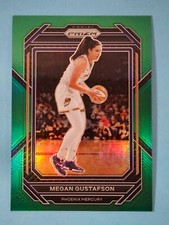 2023 Panini Prizm WNBA GREEN PRIZM Megan Gustafson Phoenix Mercury #46