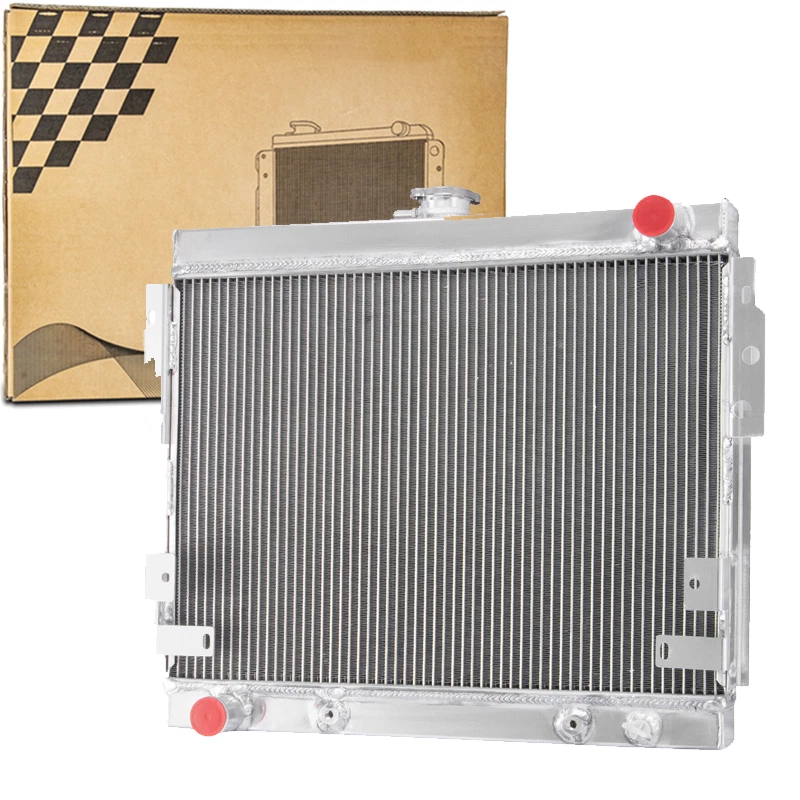 4 Rows Radiator For 1975-1978 1977 Ford Mustang II Ghia Base 5.0L V8 Engine - Image 4 of 4