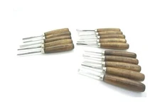 15pc Woodcarving Gunsmith Tools Gouge Parting Mini RAMELSON USA 106 106R 209S