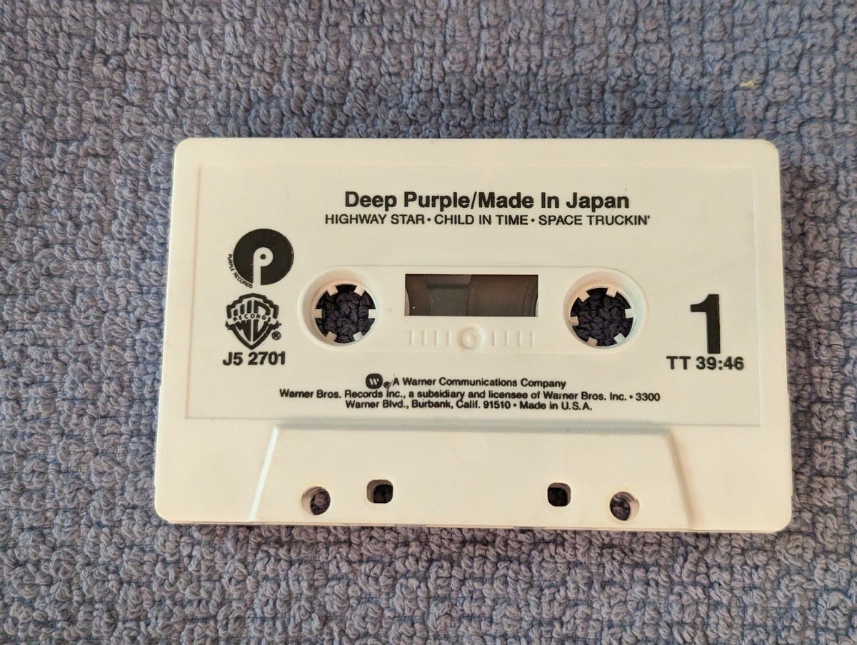 ☆新品未使用☆Deep Purple☆The Canterbury Tapes Deep Purple Cassette Tape Only The Cassette Is Sold Without