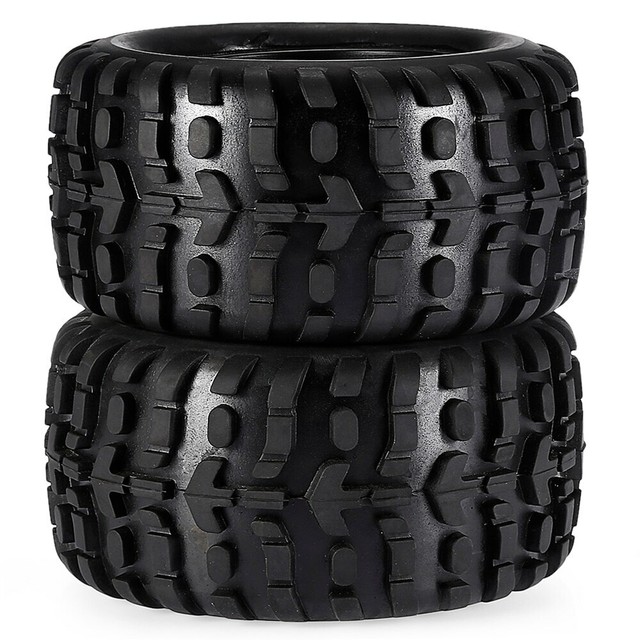 1/10 Rc Offroad Monster Truck Wheels Tires Set for Ecx Ruckus 4wd and