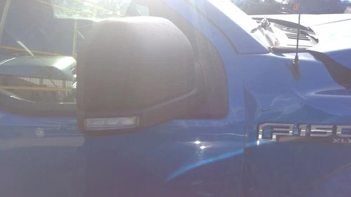 Used Right Door Mirror fits: 2019 Ford F150 PICKUP power pedestal manual folding